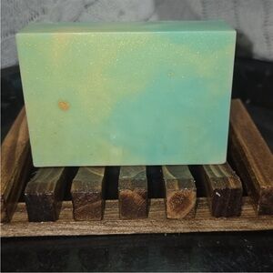 New! Lemongrass & Ginger Shea Butter Soap 4oz Bar